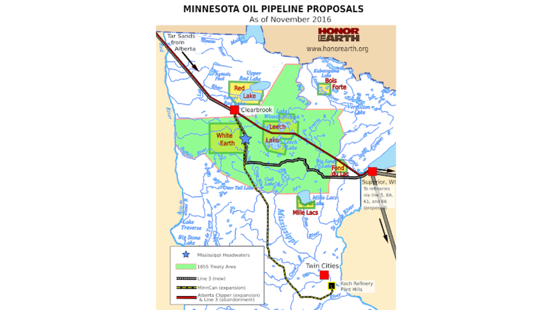 Map of MN pipeline proposals